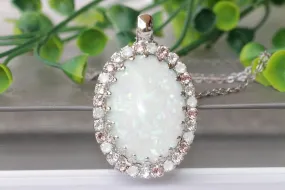 Opal necklace