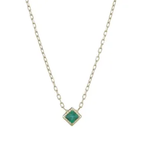 PC Emerald Necklace (ready to ship option)*