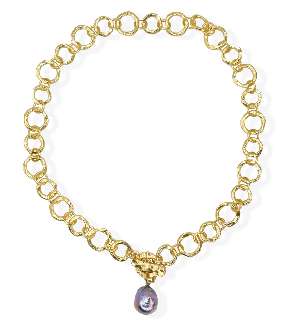 Peacock Pearl Short Chain