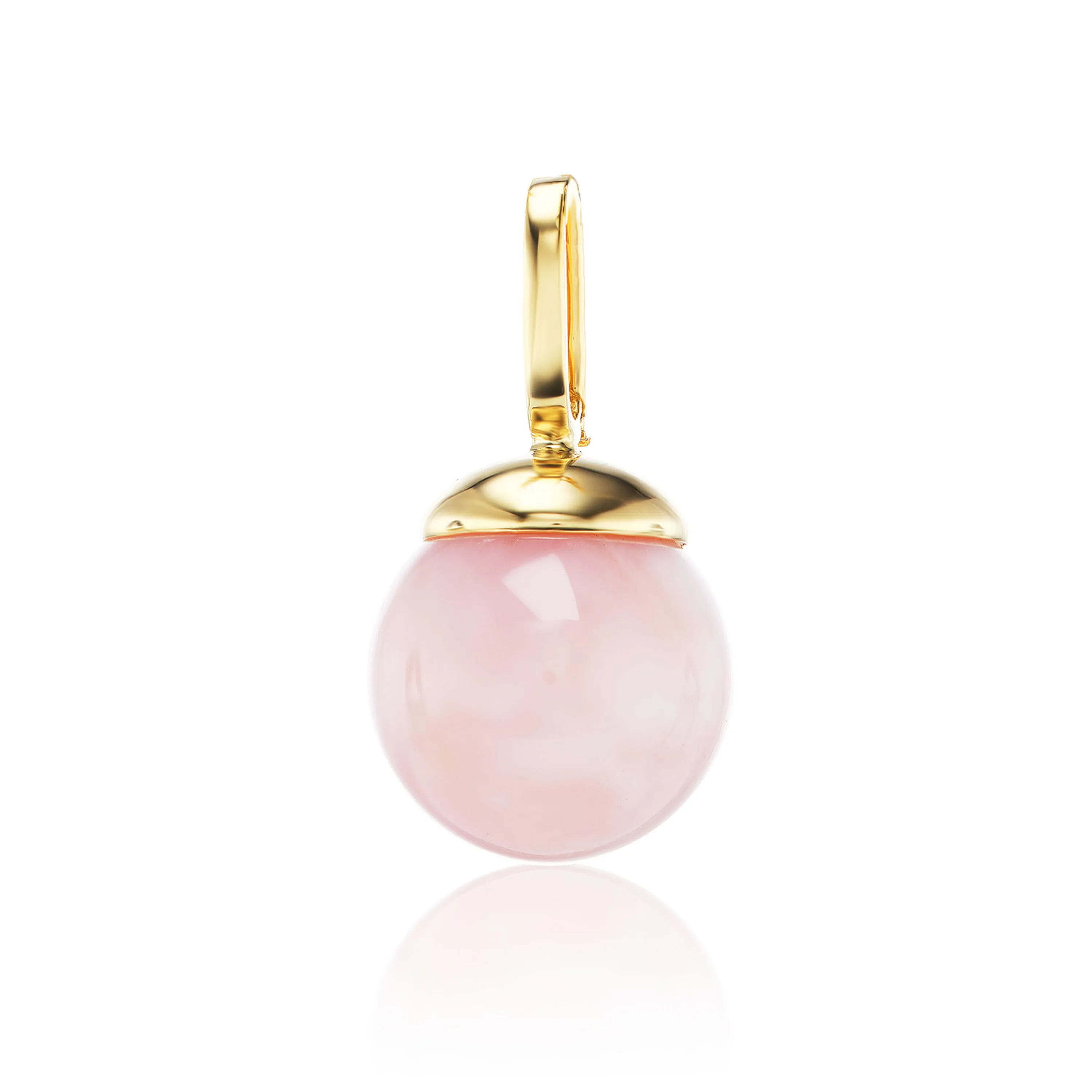 Pink Opal Charm