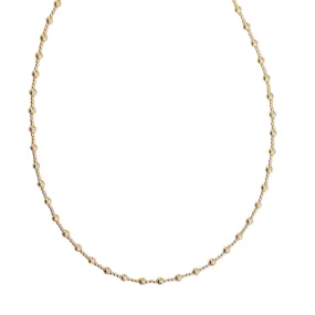 "ANGELINA" 14K Gold Filled Ball Beaded Choker/Necklace