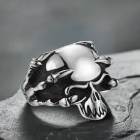 R180 Stainless Steel "Hold This" Biker Ring