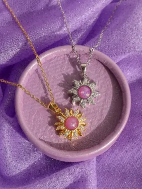 Rapunzel Spinning Sun Necklace