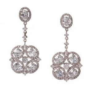 Ravinia Art-Deco Dramatic Statement Earring