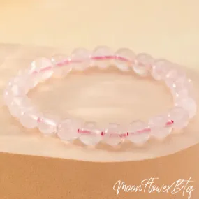 Rose Quartz Natural Stone Bracelet