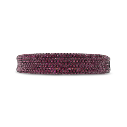 Ruby Bangle Bracelet