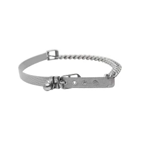 [RURU] Seasonless WATCH STRAP CHOKER SILVER