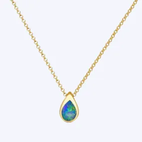 Serena Opal Pendant Necklace