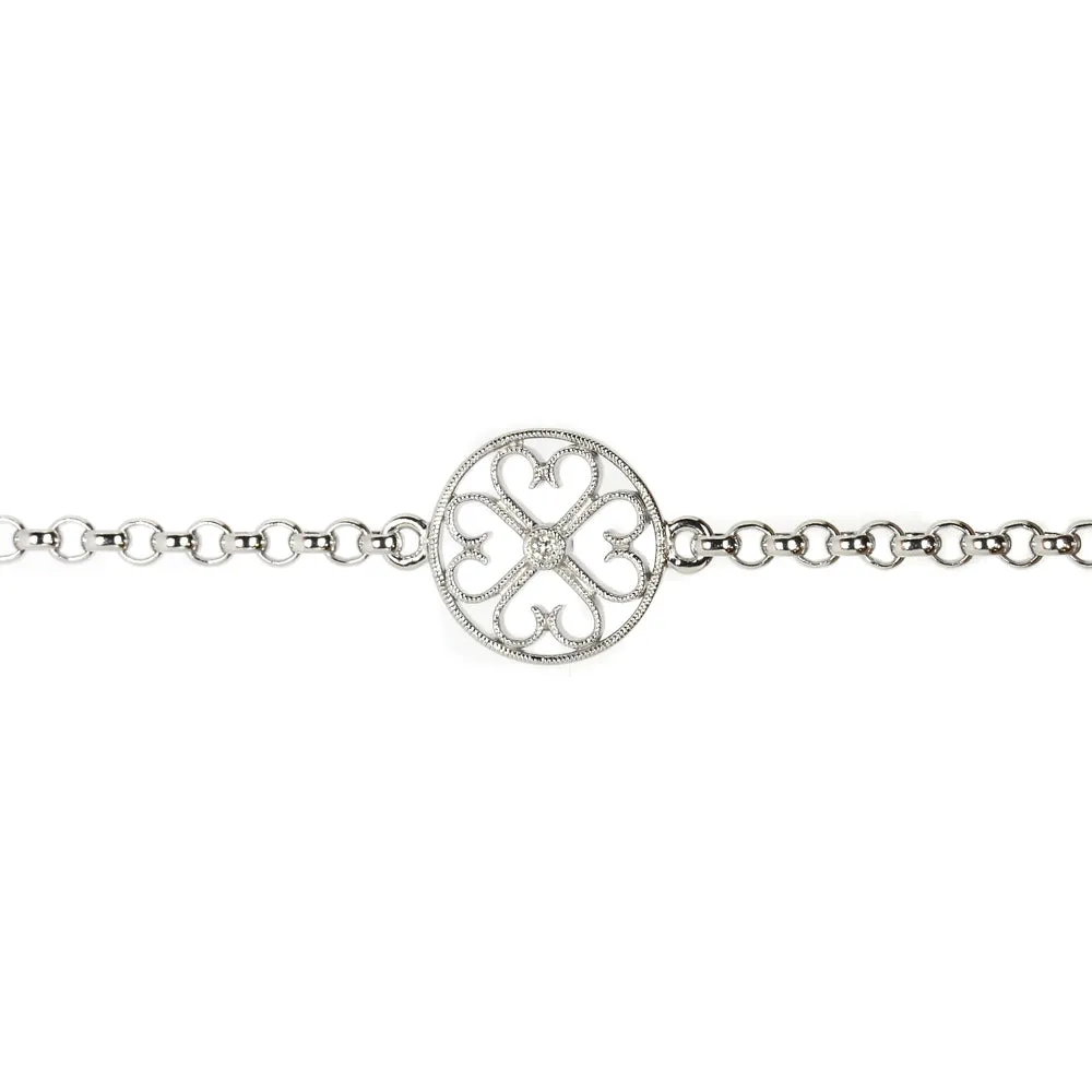 SIGNATURE LARGE DISC BRACELET