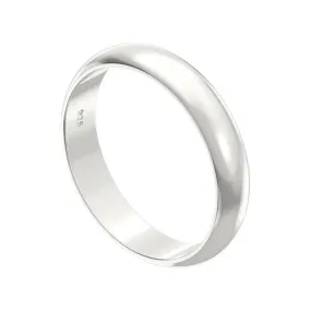 Silver 3mm Wedding Band