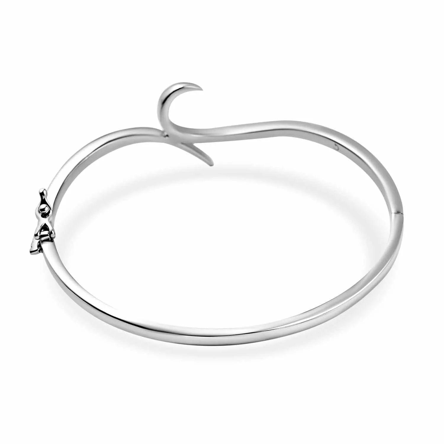 SnowDrop - Silver Bangle