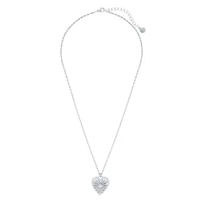 Sophie Heart Pendant Necklace (Silver)