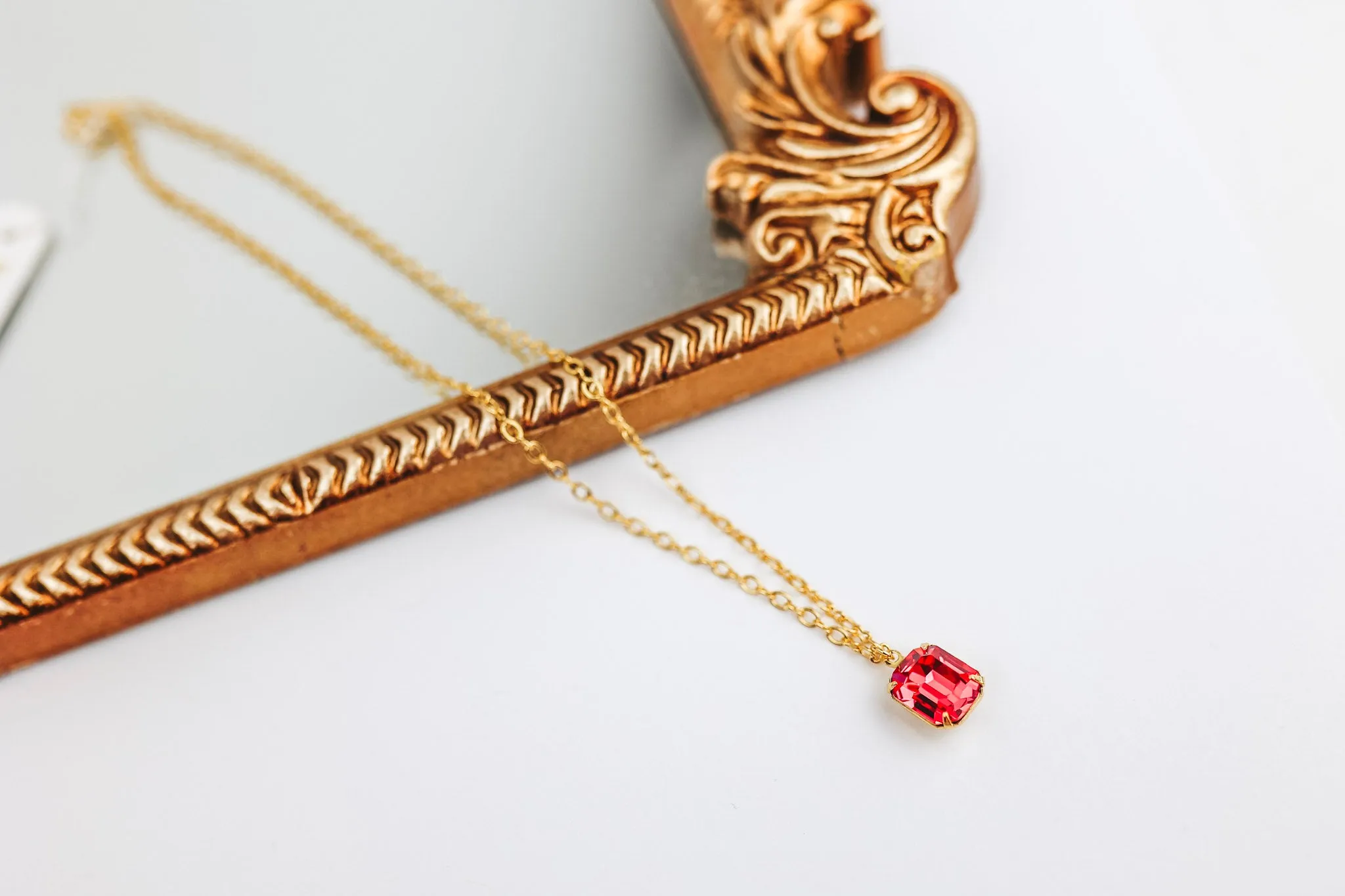 Sorrelli | Emmy Pendant Necklace in Bright Gold Tone First Kiss