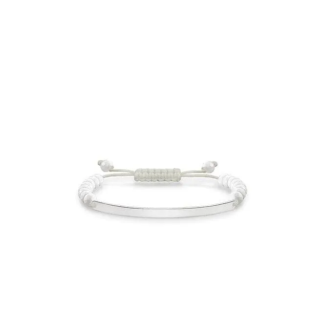 Thomas Sabo Agate Nylon Bracelet LBA0002-819-14