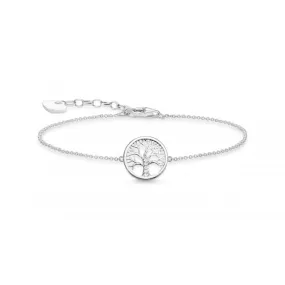 Thomas Sabo Silver Tree of Love Bracelet A1828-051-14-L19v