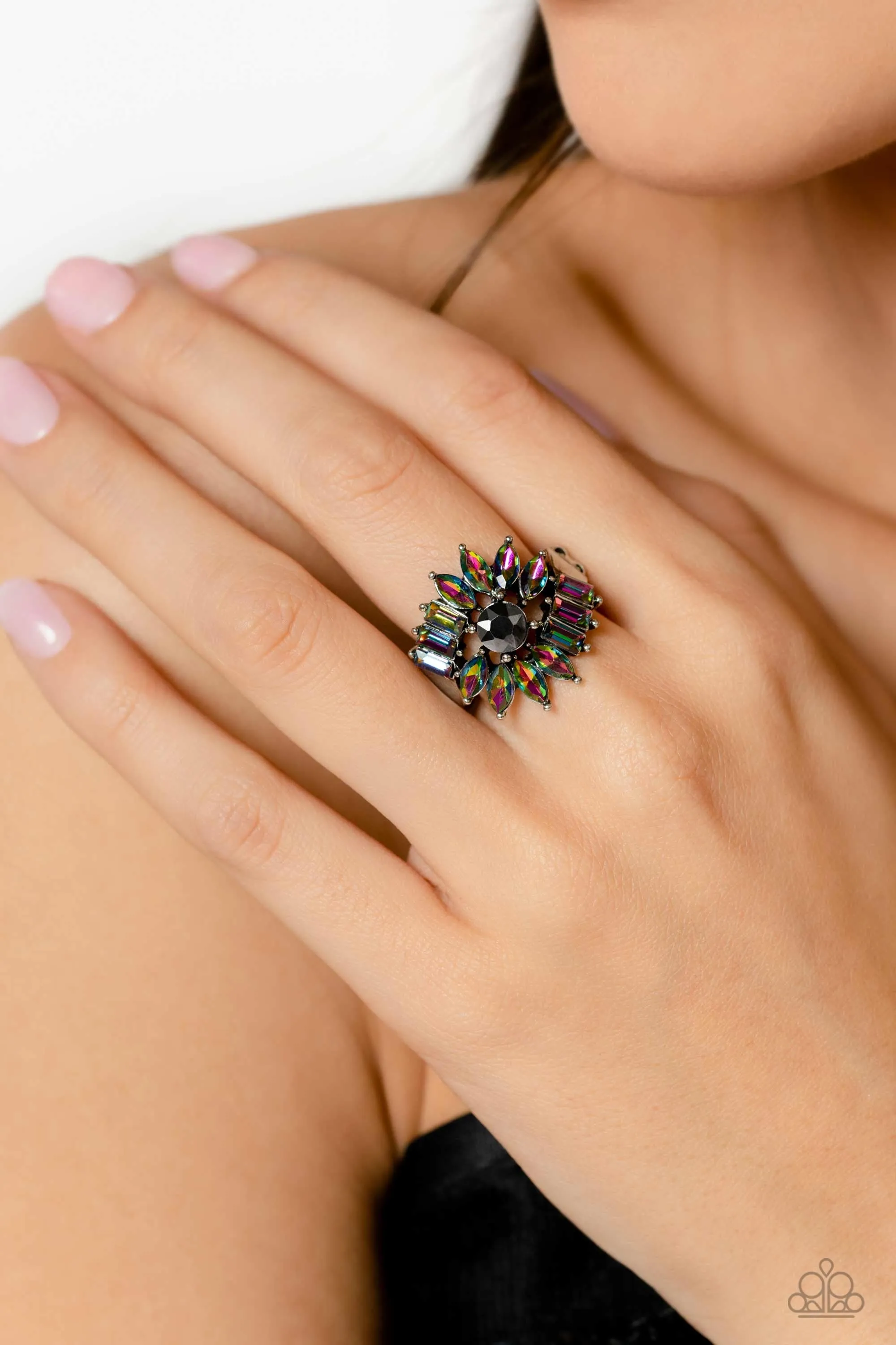 Untamable Universe - Multi Colored Ring - Paparazzi Accessories