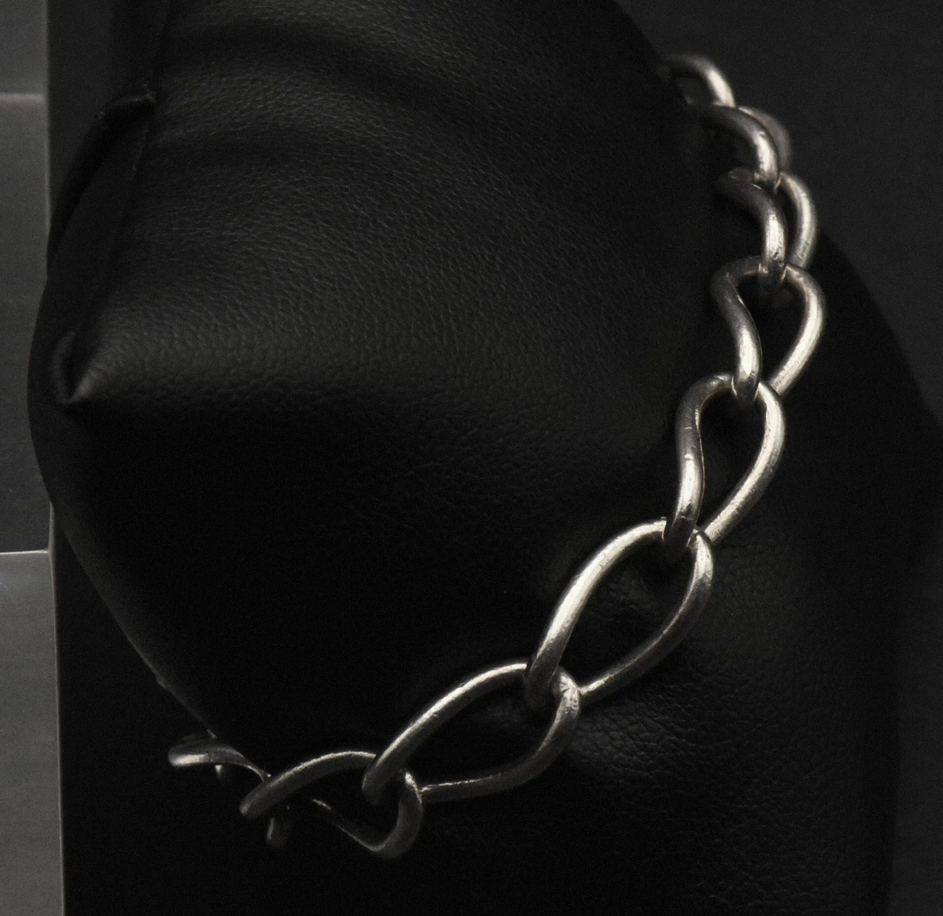 Vintage Sterling Silver Chain Link Bracelet