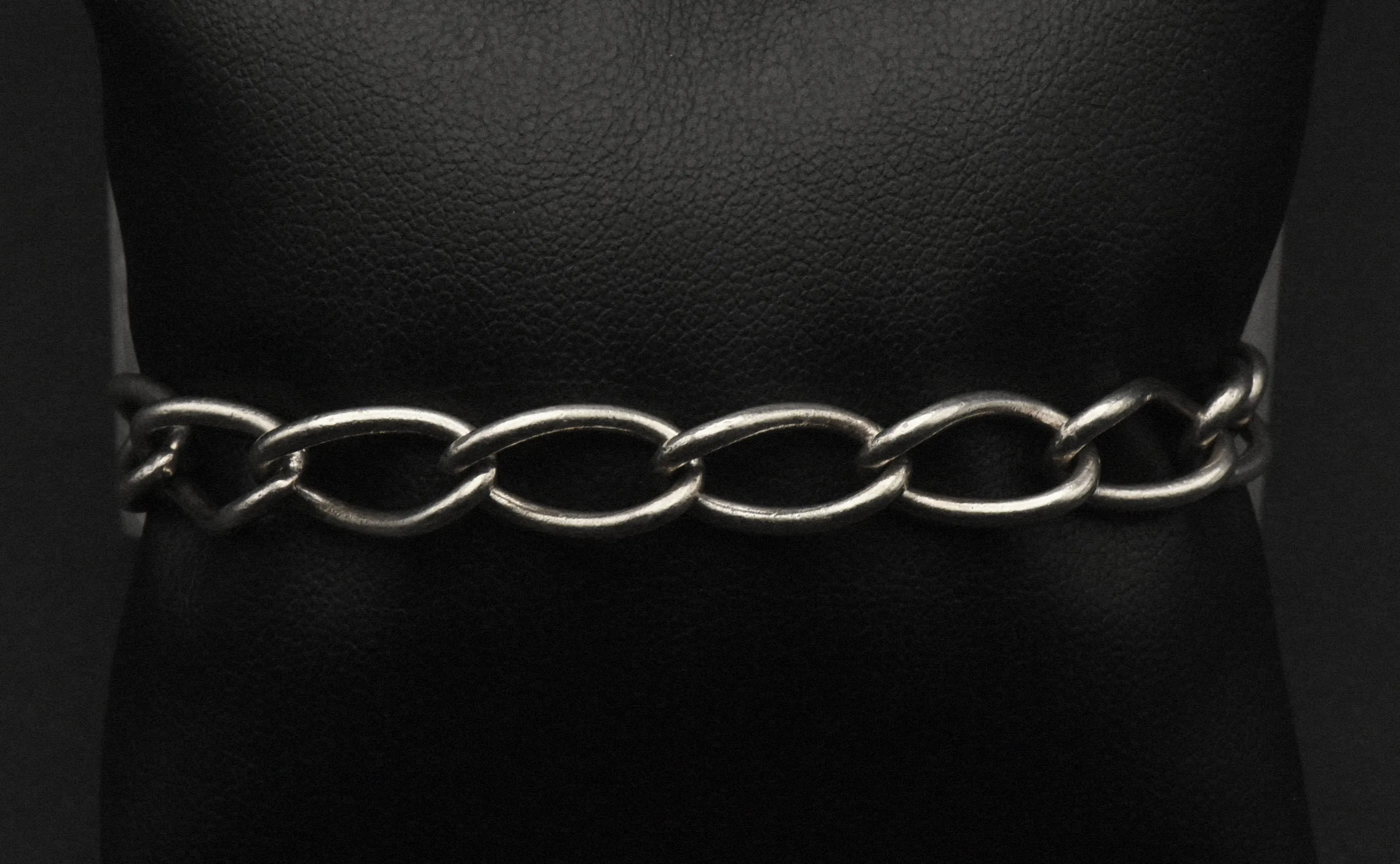 Vintage Sterling Silver Chain Link Bracelet