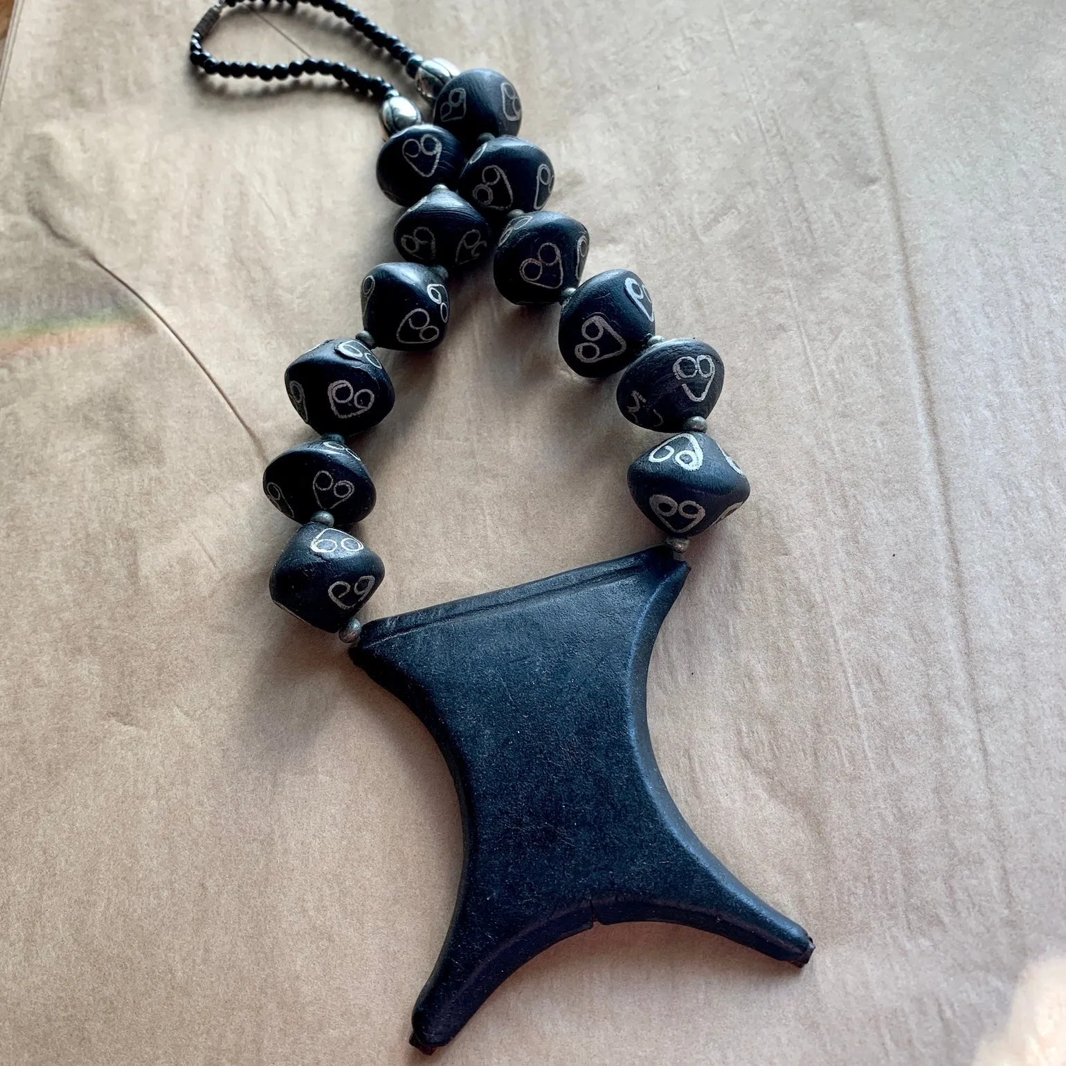 Vintage Tuareg  Pendant Necklace