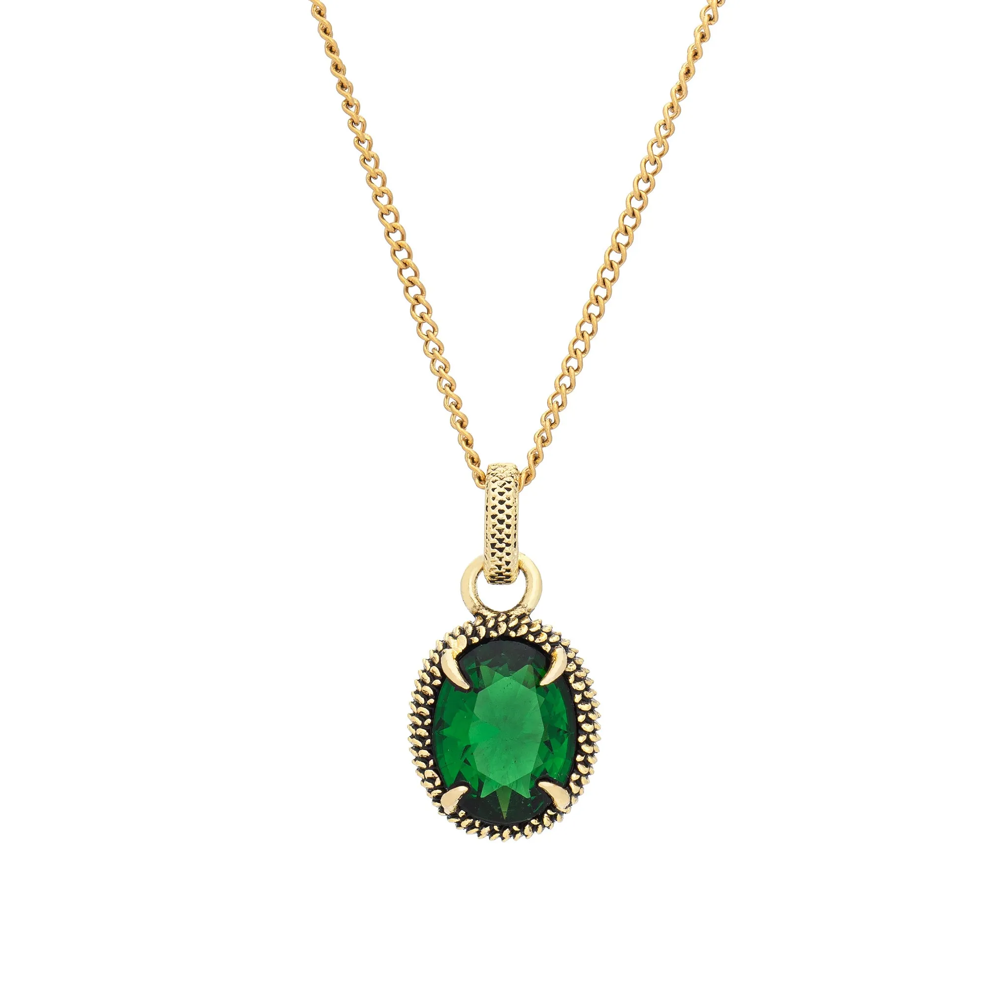 Viper Necklace - Green