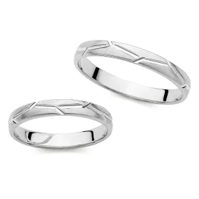 Wedding Band Set (Promise Rings) 3043